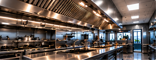 Large catering kitchen