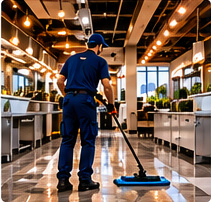 EAA technician deep cleaning a Toronto restaurant kitchen